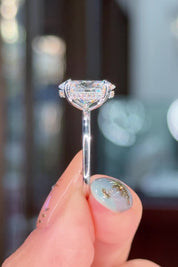 3.04ct E-VS1 Oval Lab Diamond Kayla