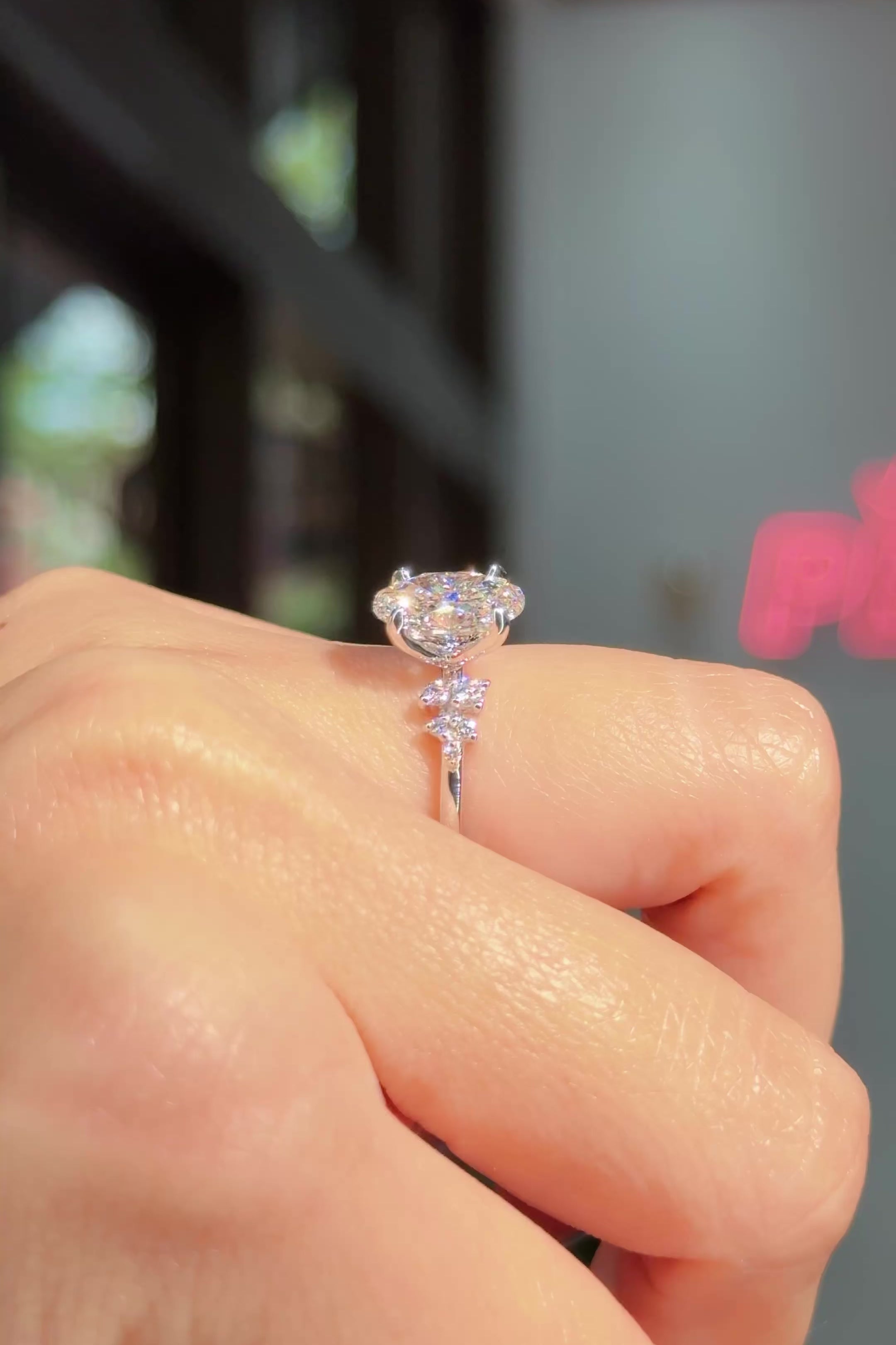 2.02ct E-VS1 Oval Lab Diamond Nova
