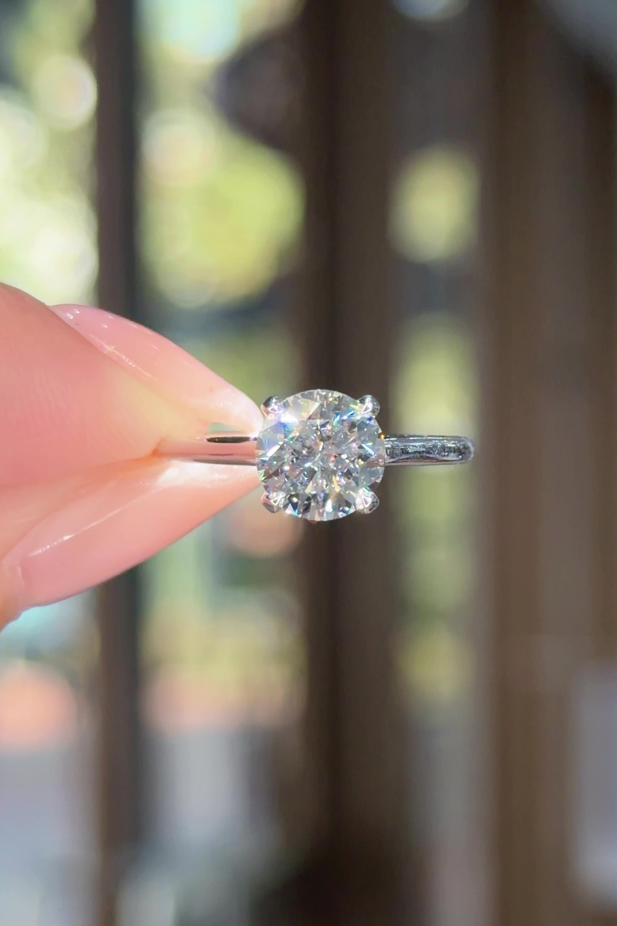 1.54ct E-VS1 Round Lab Diamond Alice