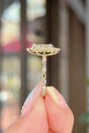 1.00ct D-VS1 Pear Lab Diamond Kaia