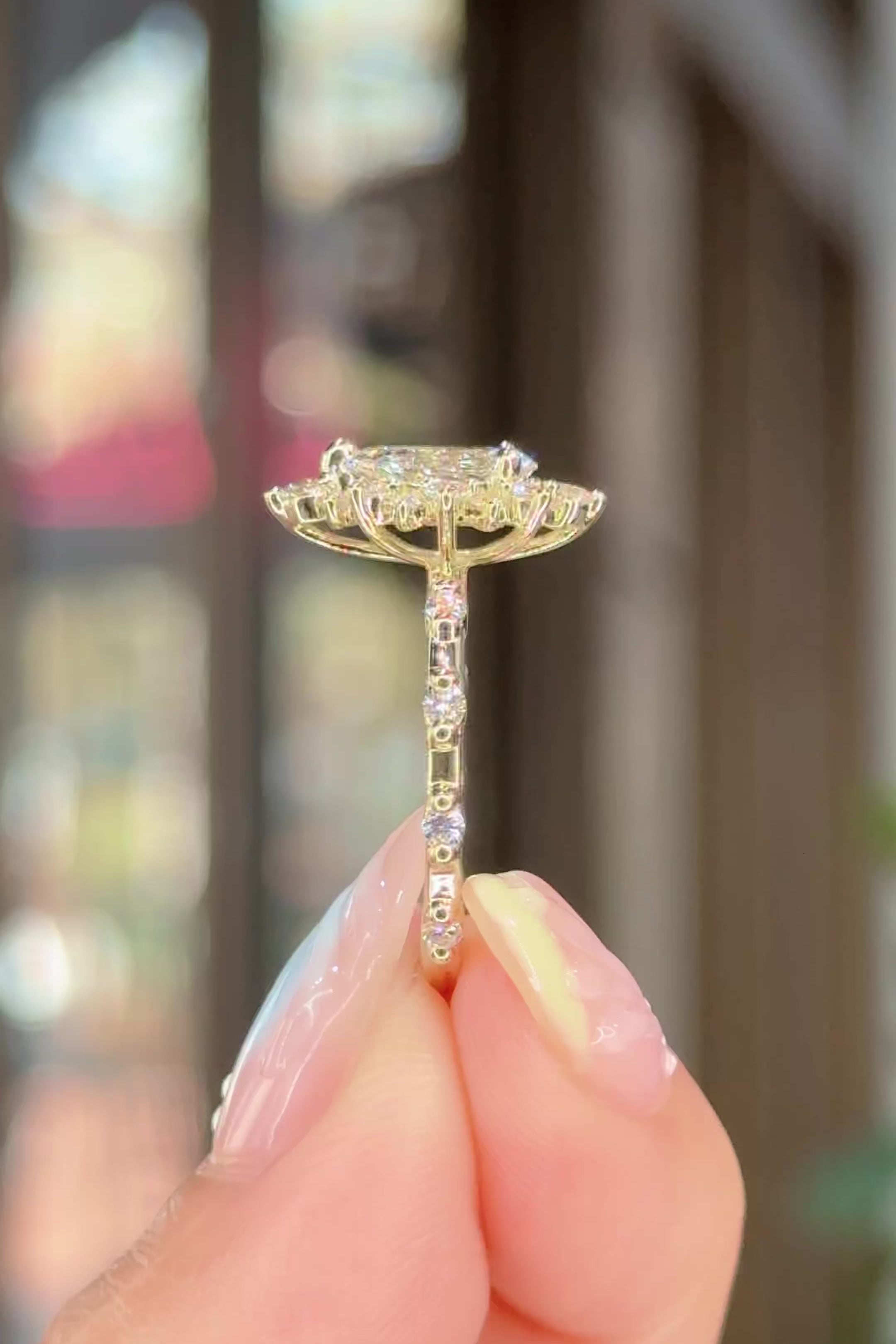 1.00ct D-VS1 Pear Lab Diamond Kaia
