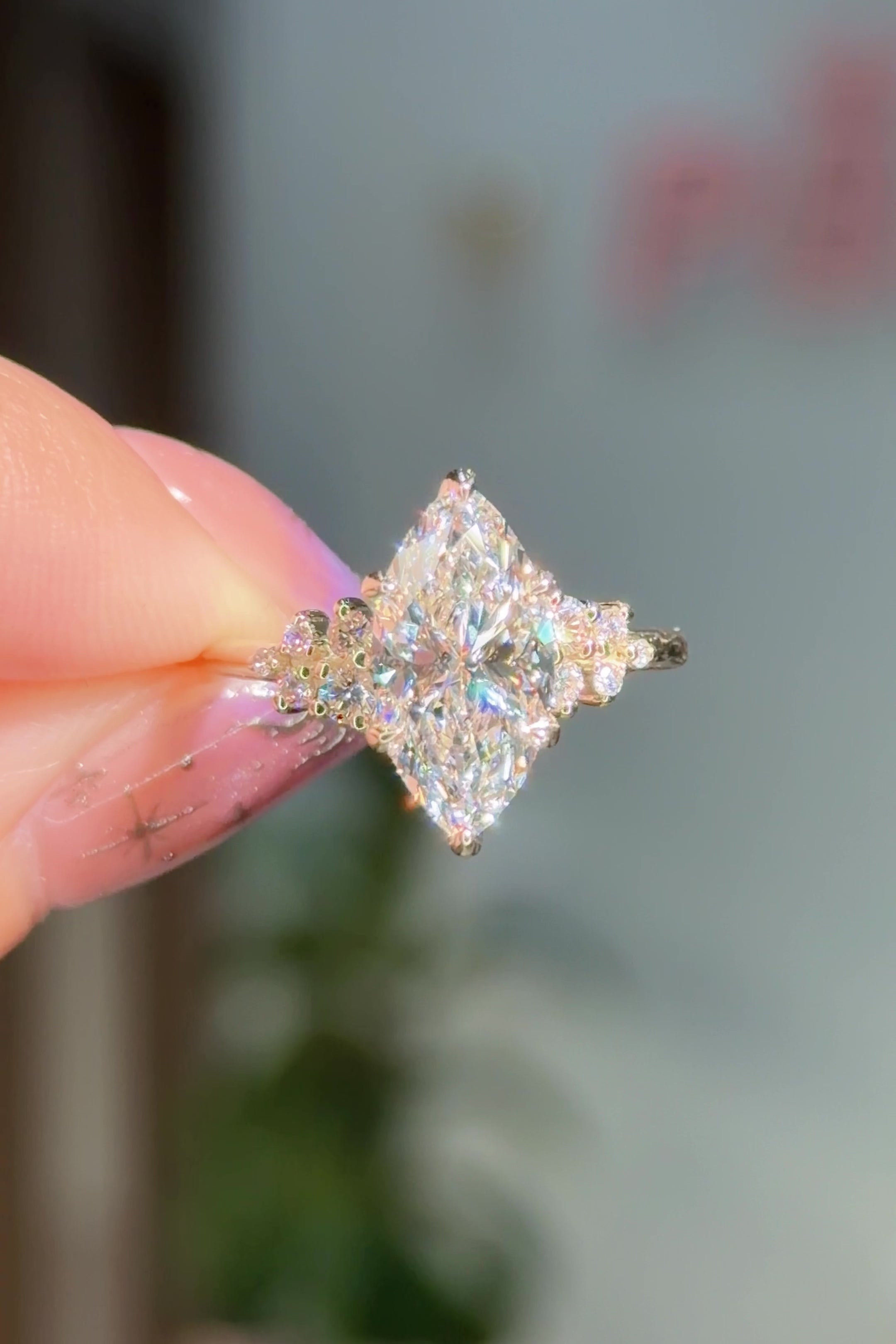 2.35ct D-VS1 Marquise Lab Diamond Nova