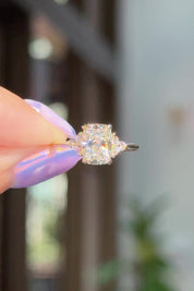 1.54ct E-VS1 Cushion Lab Diamond Lindsey