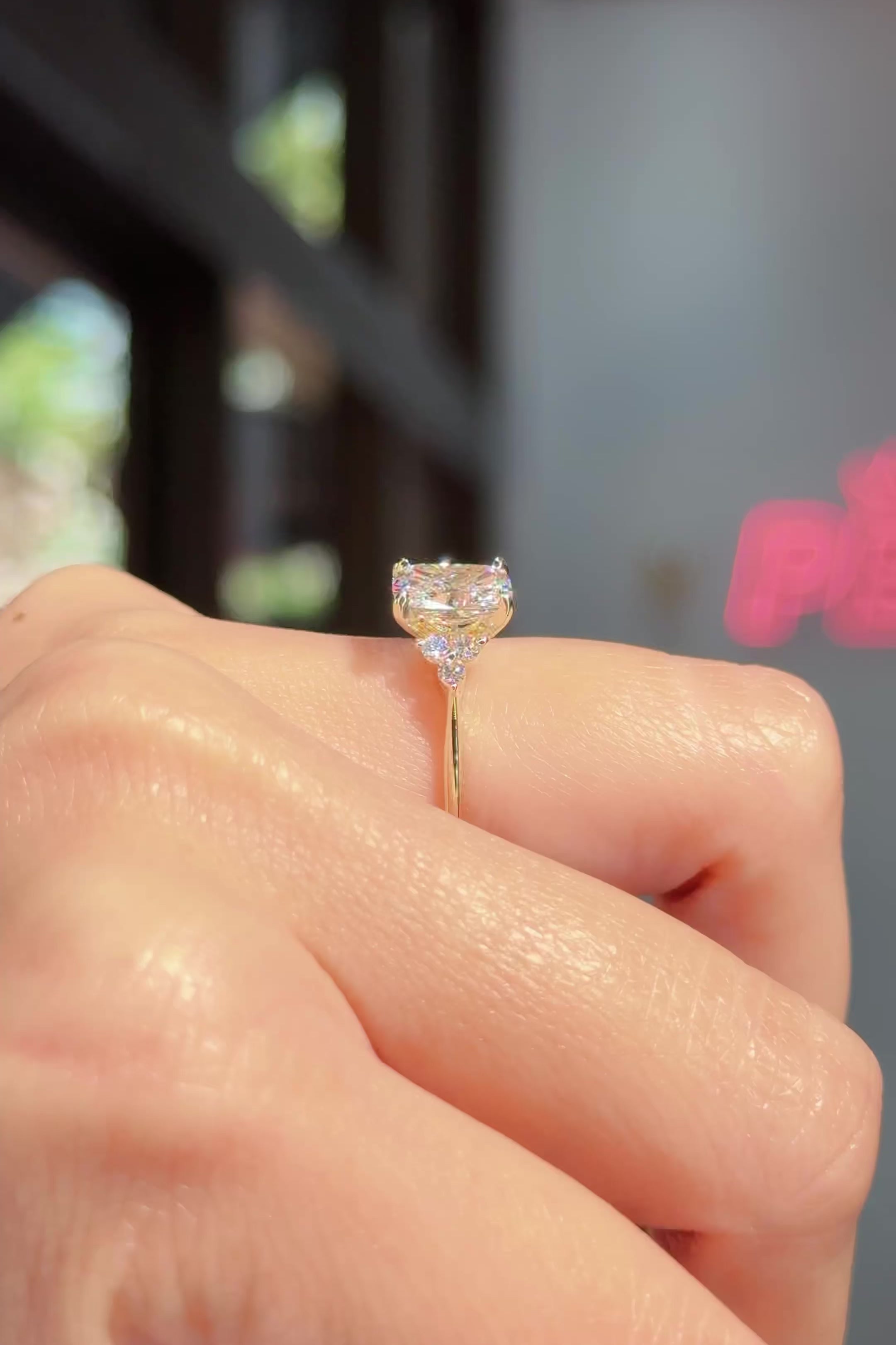 1.54ct E-VS1 Cushion Lab Diamond Lindsey