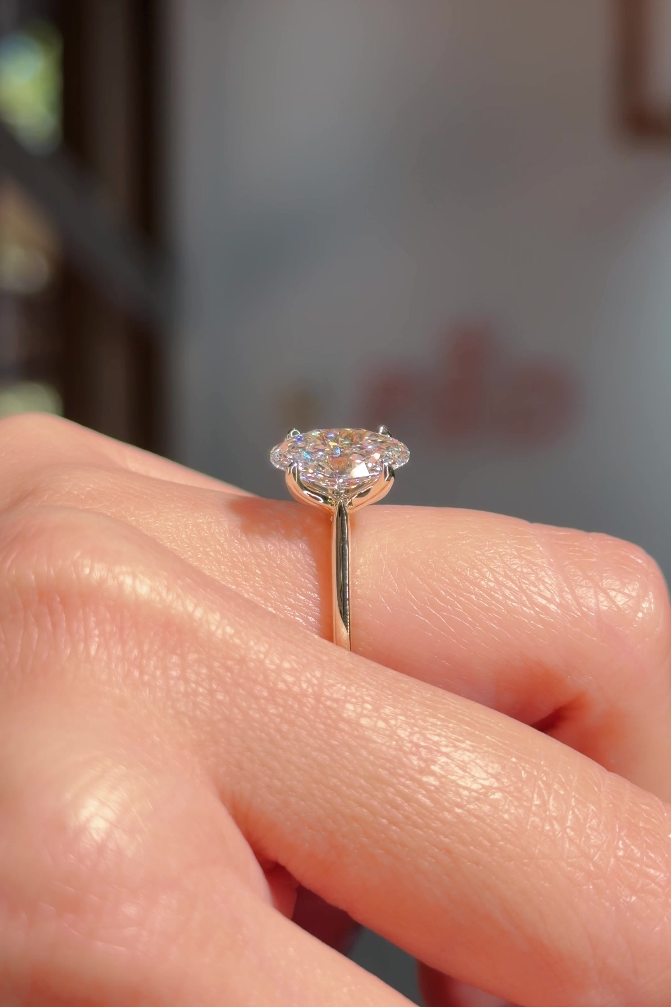 2.56ct F-VS1 Oval Lab Diamond Hana
