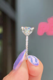 2.01ct D-VS1 Round Lab Diamond Samantha