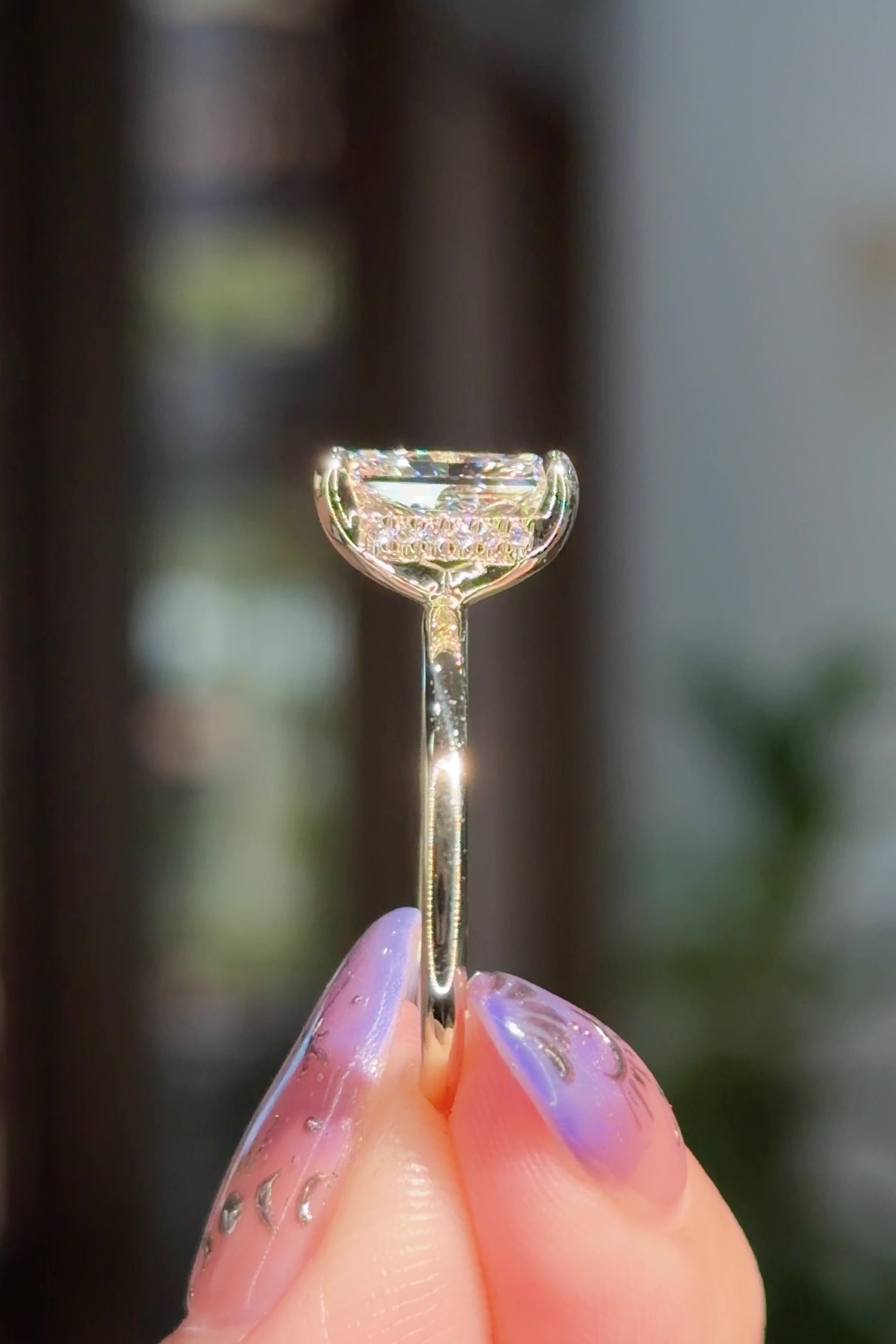 2.20ct D-VVS1 Radiant Lab Diamond Kayla