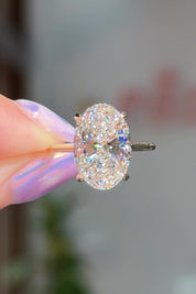 5.09ct D-VVS2 Oval Lab Diamond Alice