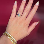 4.07ct D-VS1 Oval Lab Diamond Kayla Oval lab diamond solitaire in white gold with a wrap under halo and high polish plain band.