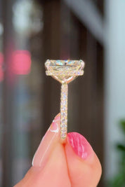 5.01ct F-VVS2 Radiant Lab Diamond Stephanie