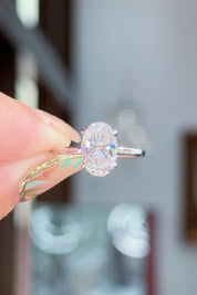 2.07ct E-VS1 Oval Lab Diamond Stephanie