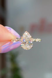 2.54ct F-VVS2 Pear Lab Diamond Rei