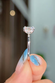 1.04ct D-VS1 Oval Lab Diamond Kayla