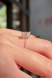 2.01ct D-VS1 Radiant Lab Diamond Stephanie