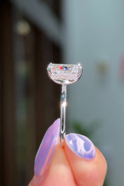 2.64ct E-VS1 Radiant Lab Diamond Kayla