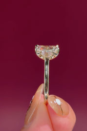 2.74ct D-VVS2 Emerald Lab Diamond Lucia