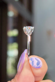 1.21ct D-VS1 Round Lab Diamond Victoria