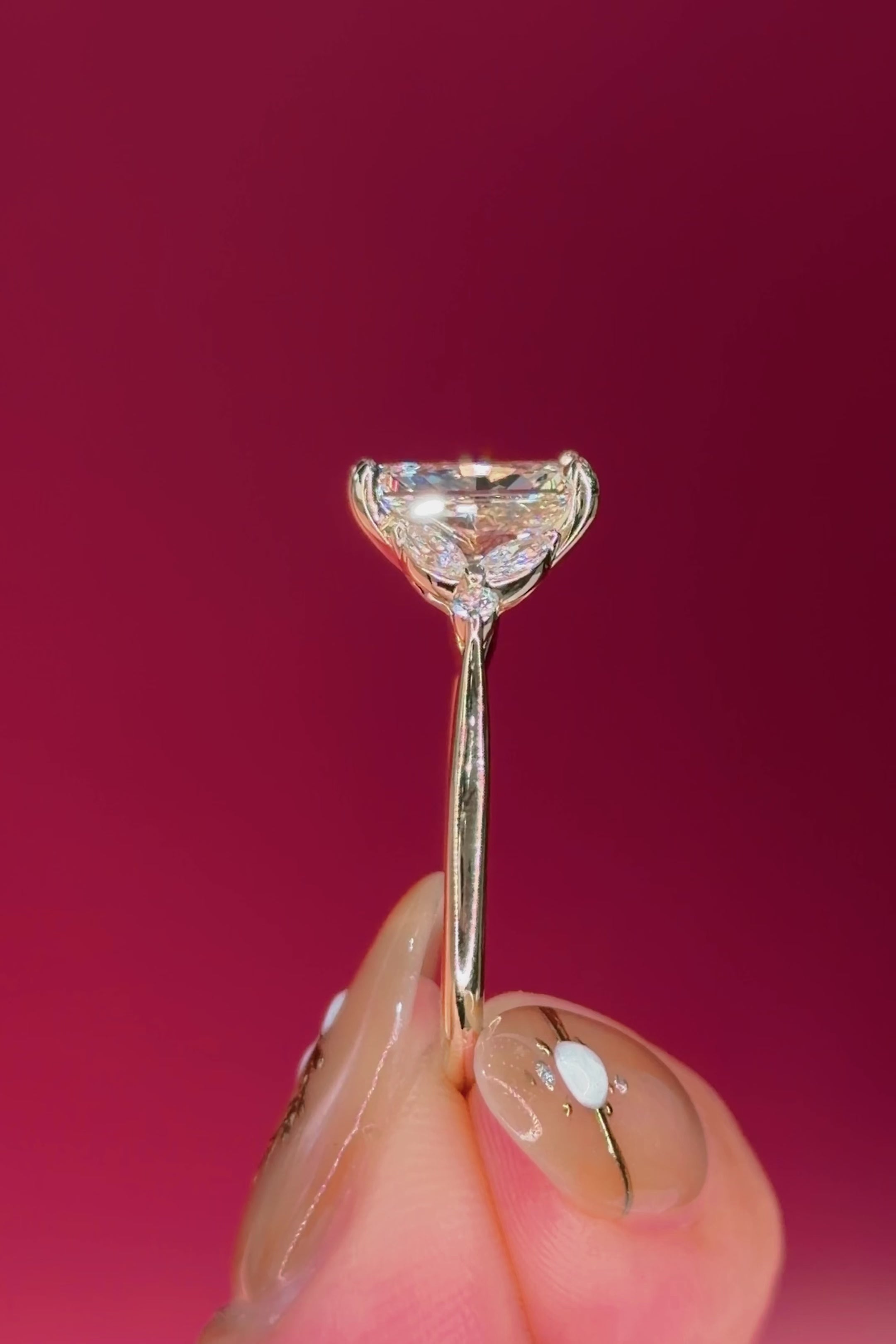 2.30ct F-VS1 Radiant Lab Diamond Sarah