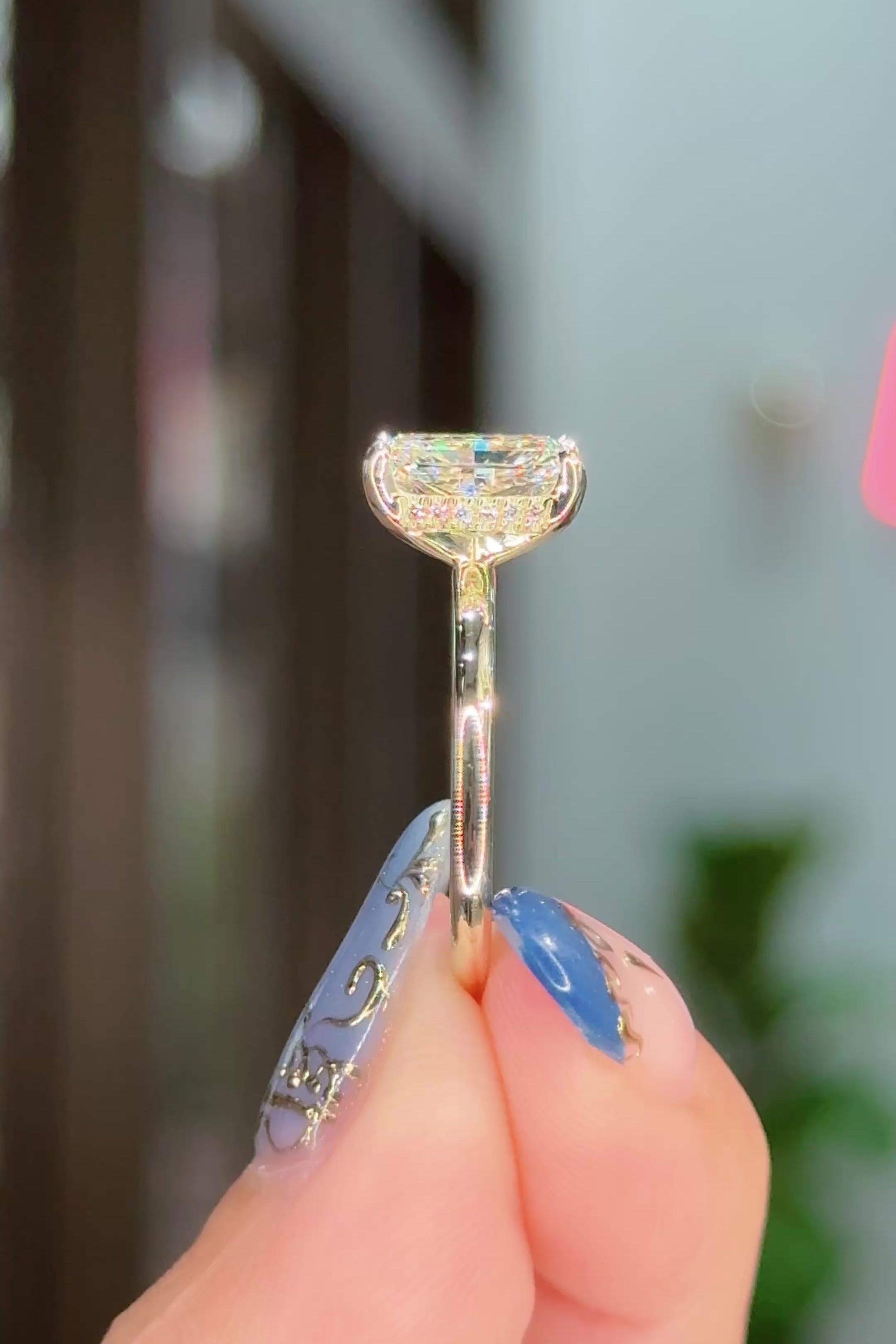 2.02ct D-VS1 Radiant Lab Diamond Kayla