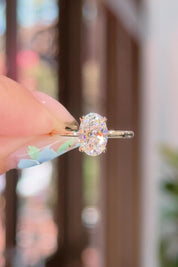 1.50ct D-VS1 Oval Lab Diamond Kayla