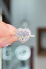 2.14ct F-VS1 Heart Lab Diamond Leilani