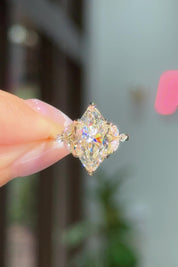 3.05ct F-VS1 Marquise Lab Diamond Olivia