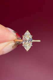 2.03ct D-VVS2 Marquise Lab Diamond Stella