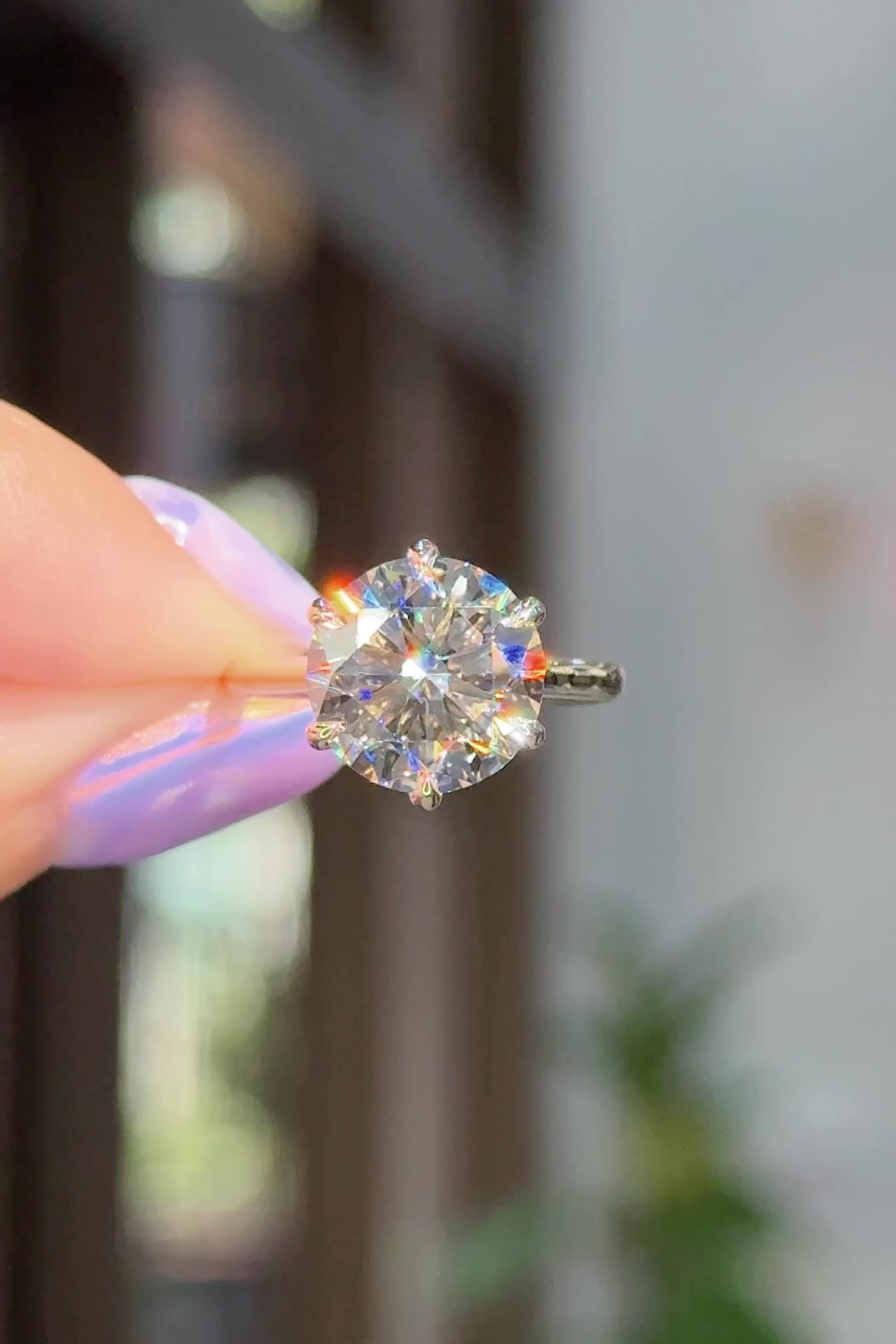 5.06ct E-VS1 Round Lab Diamond Hana
