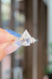 2.00ct D-VS1 Pear Lab Diamond Nova