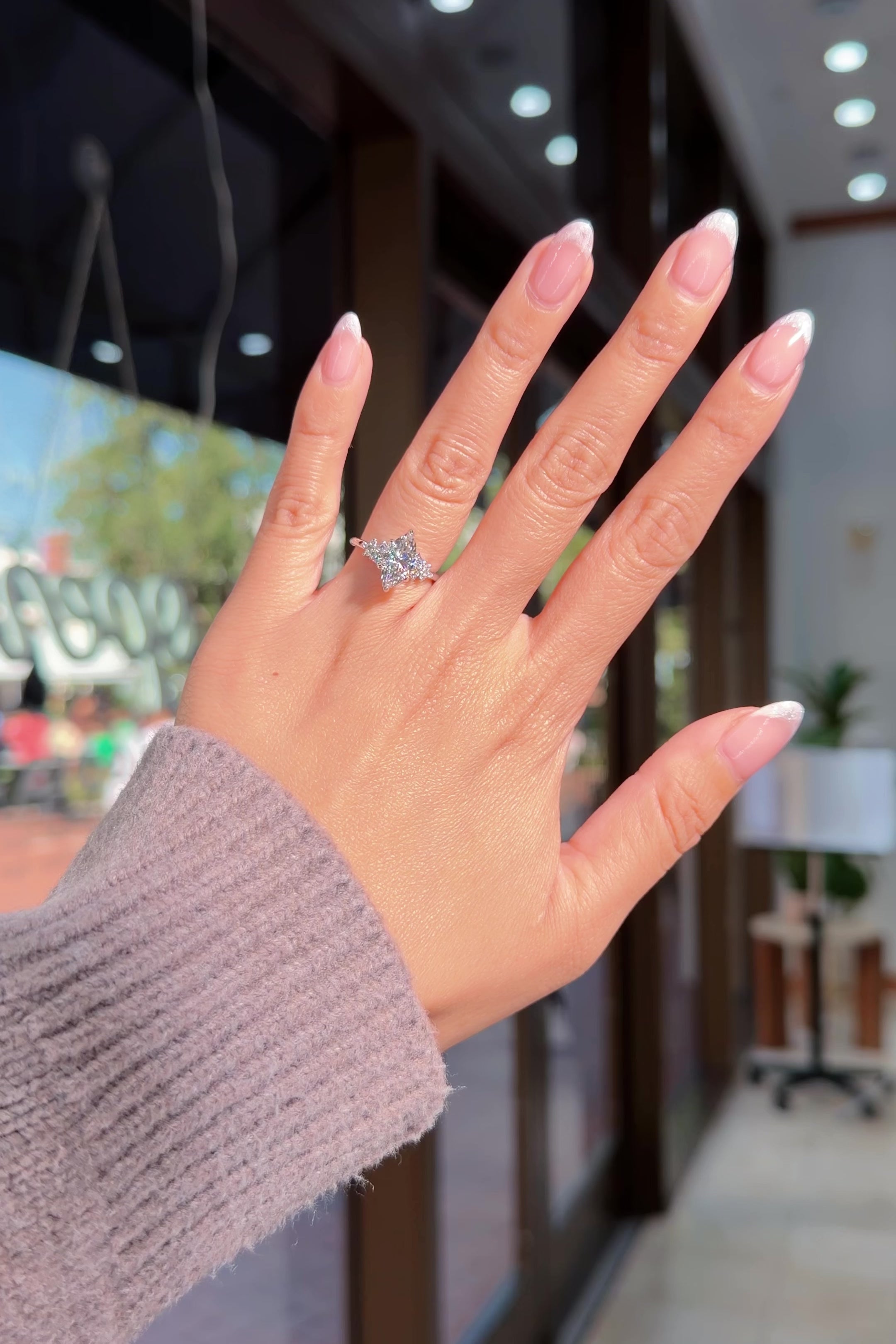 1.52ct F-VVS2 Marquise Lab Diamond Nova