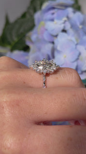 2.03ct F-VS1 Marquise Lab Diamond Kaia