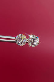 4.04ct Core Round Lab Diamond Martini Studs
