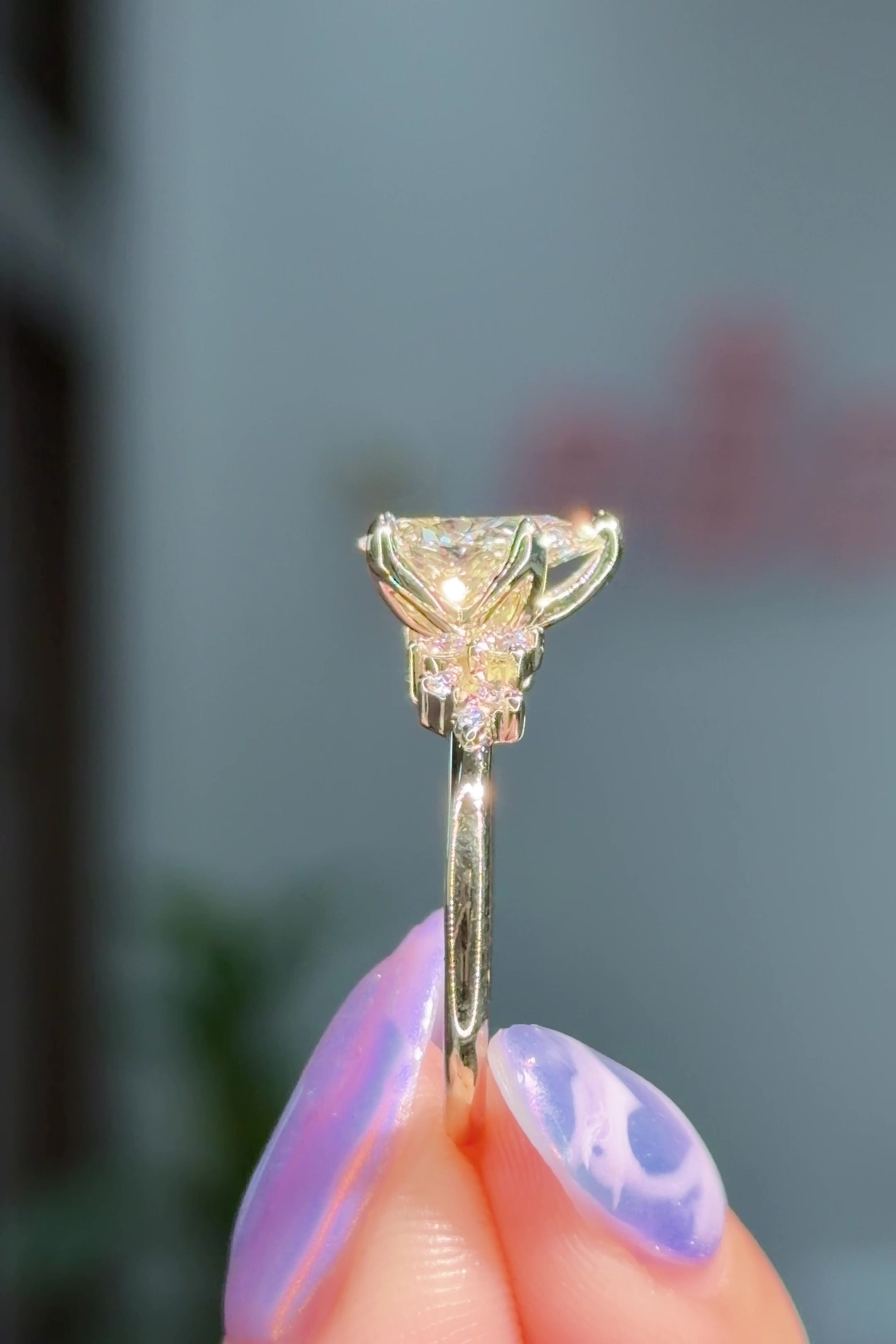 1.23ct E-VVS2 Pear Lab Diamond Nova