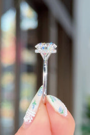 3.31ct F-VS1 Round Lab Diamond Stephanie