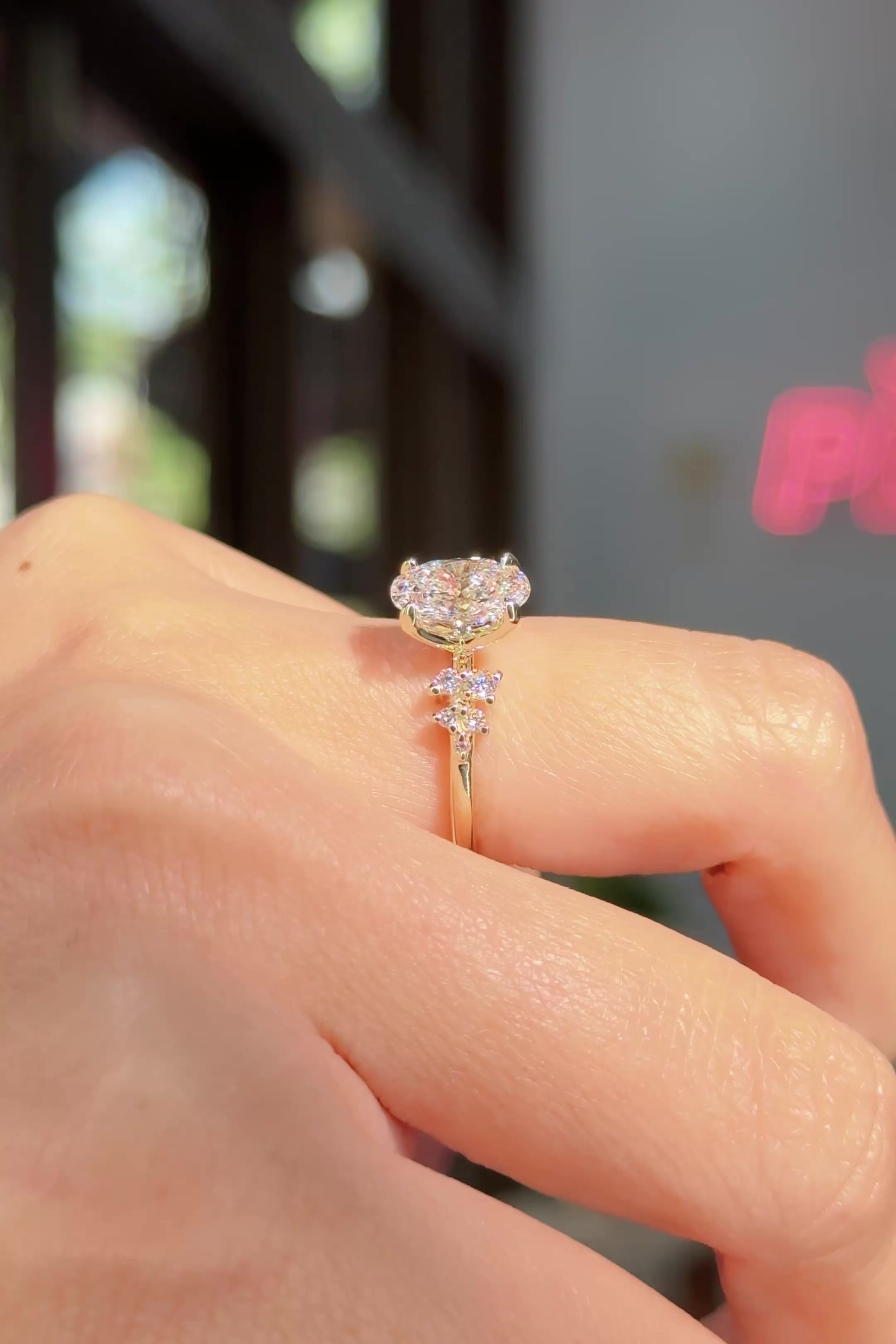 1.53ct D-VS1 Oval Lab Diamond Nova