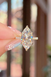 5.02ct E-VVS2 Marquise Lab Diamond Alice