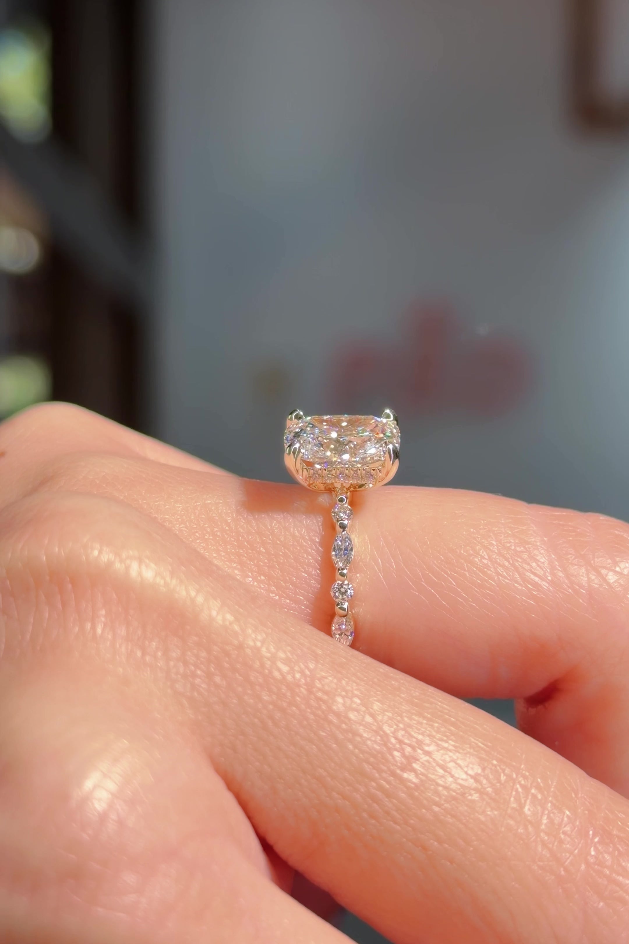 2.55ct D-VVS2 Cushion Lab Diamond Rei