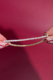 3ct Tennis Bracelet Rose Gold