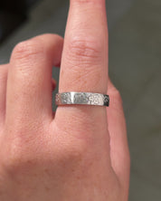 5mm Sakura Band White Gold