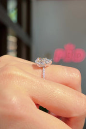 2.09ct F-VVS2 Pear Lab Diamond Kayla