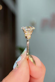 2.04ct D-VS1 Oval Lab Diamond Nova