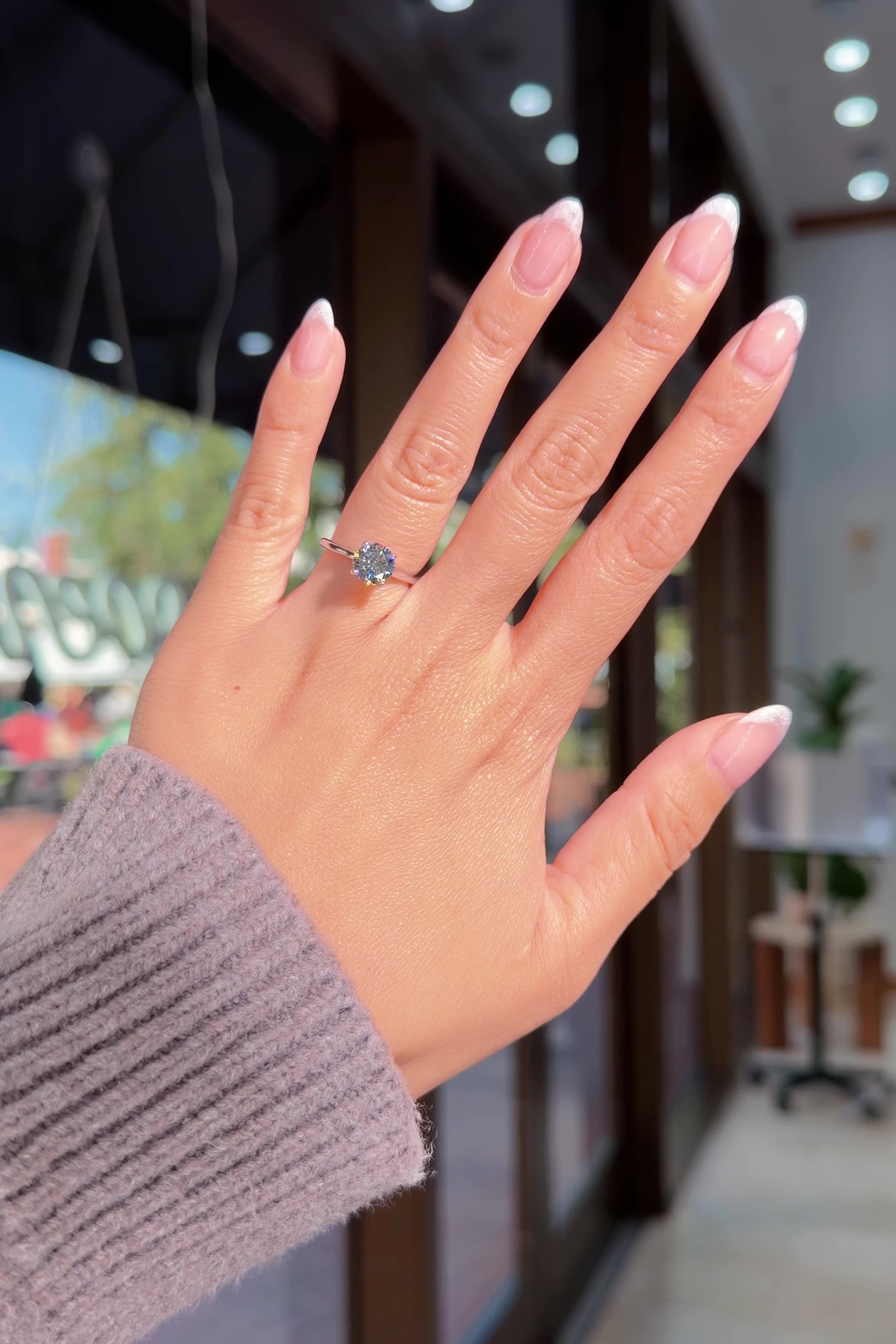 1.54ct E-VS1 Round Lab Diamond Alice