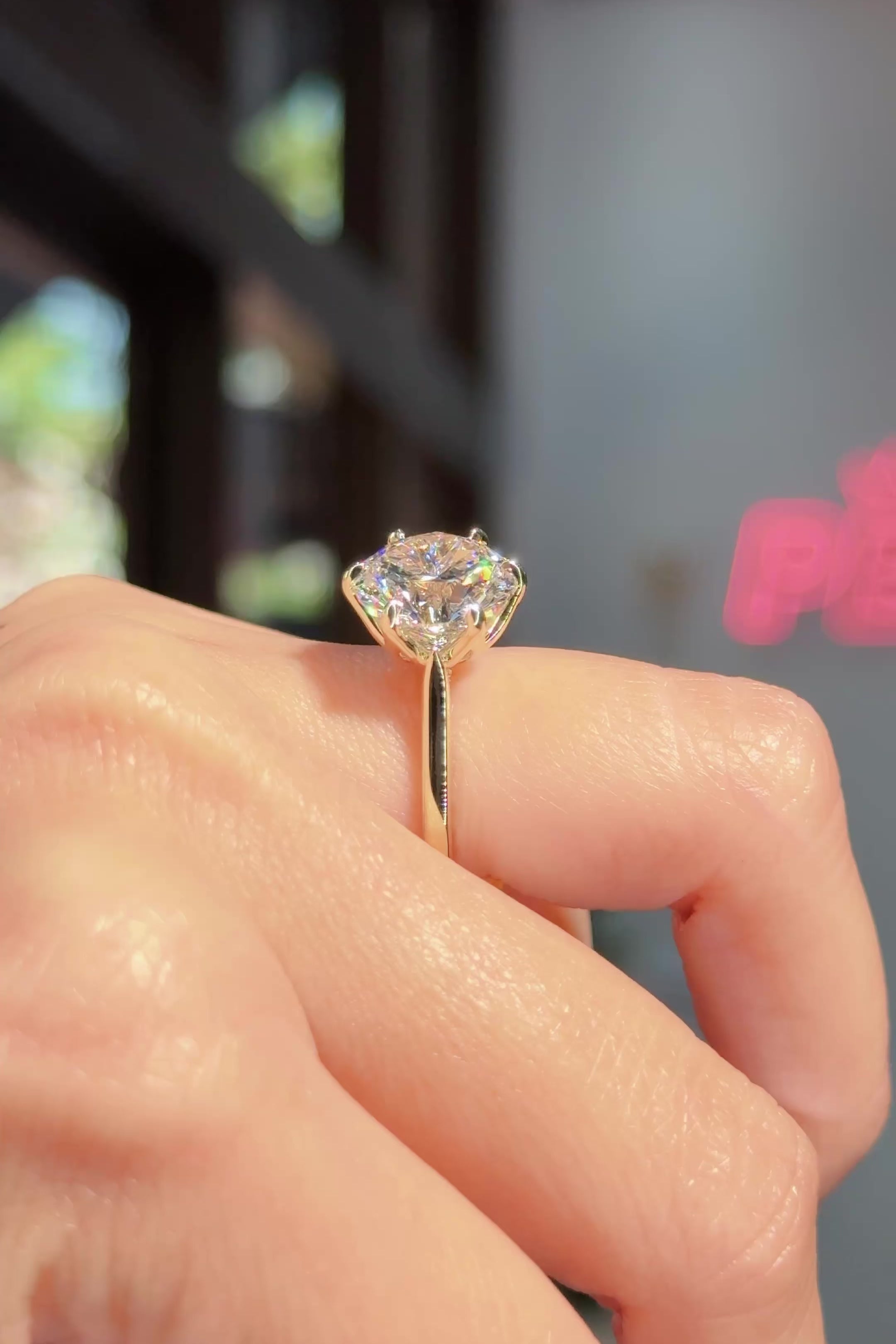 5.06ct E-VS1 Round Lab Diamond Hana