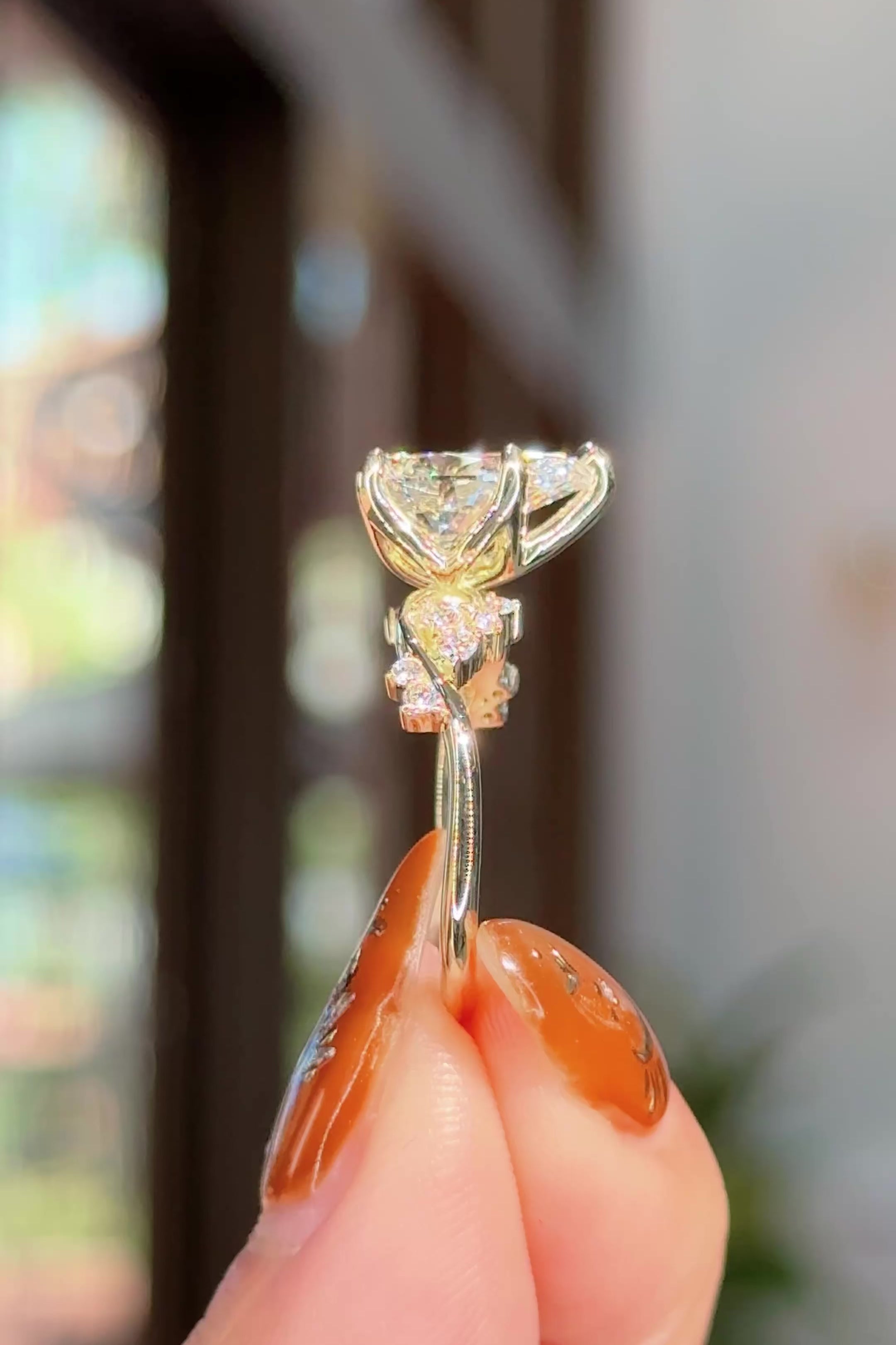 2.02ct D-VS1 Pear Lab Diamond Ariel