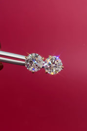 3.50ct Core Round Lab Diamond Martini Studs