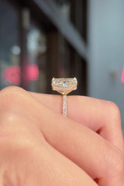5.01ct F-VVS2 Radiant Lab Diamond Stephanie