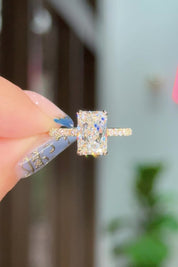 2.23ct D-VS1 Radiant Lab Diamond Stephanie
