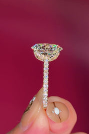 4.03ct D-VS1 Oval Lab Diamond Isabela