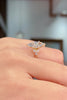 3.17ct E-VVS2 Marquise Lab Diamond Sarah