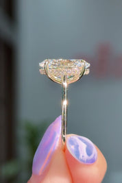 5.09ct D-VVS2 Oval Lab Diamond Alice